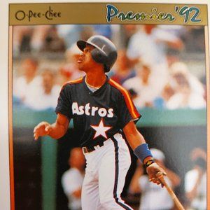 Andujar Cedeno 1992 O-Pee-Chee Premier - Baseball Collector Card